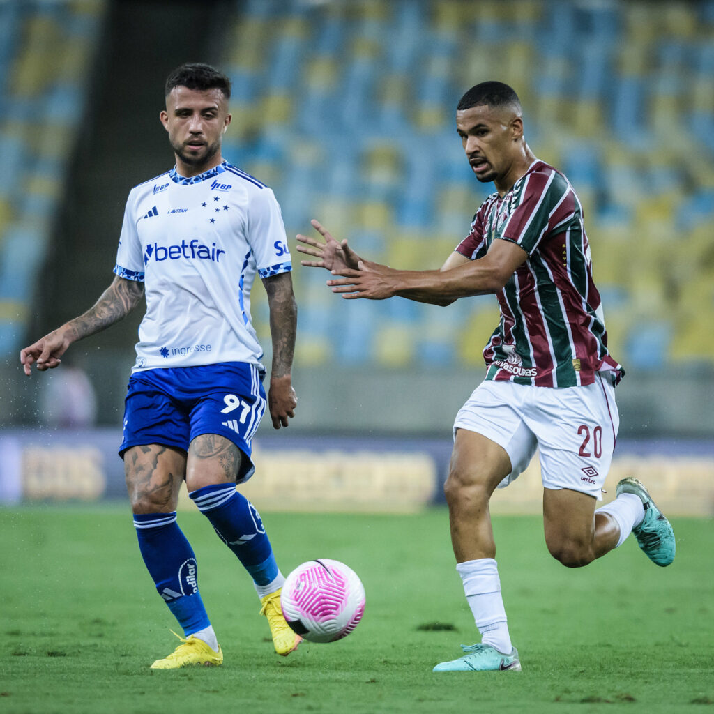 Fluminense venceu o Cruzeiro no Maracanã, em jogo válido pela 29ª rodada do Campeonato Brasileiro (Foto: Gustavo Aleixo/Cruzeiro)