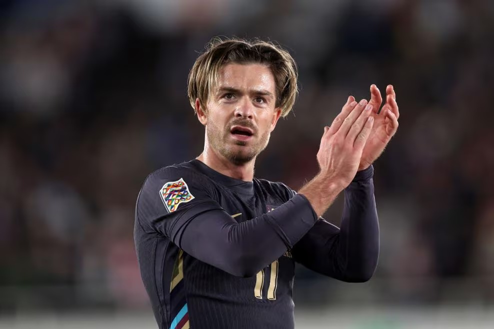 Grealish comemora vitória da Inglaterra da UEFA Nations League